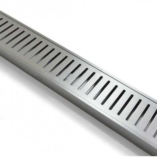 100-5600mm Lauxes Aluminium Floor Grate Drain Any Size Indoor Outdoor